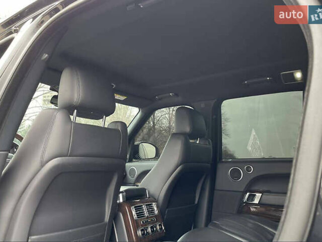 Черный Ленд Ровер Рендж Ровер, объемом двигателя 3 л и пробегом 168 тыс. км за 42000 $, фото 10 на Automoto.ua