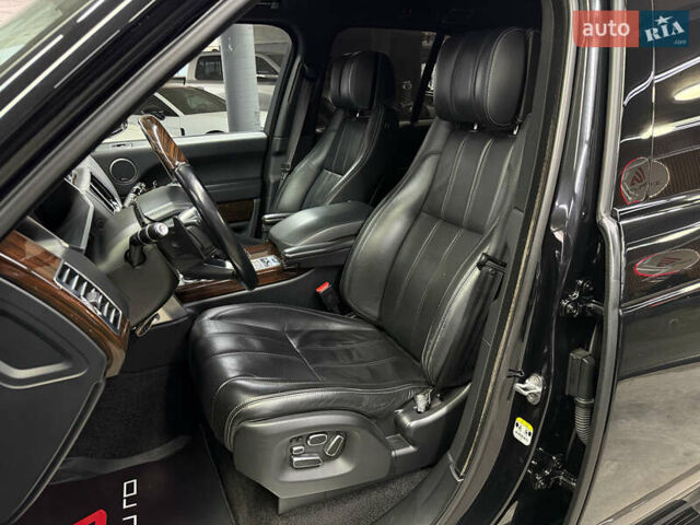 Черный Ленд Ровер Рендж Ровер, объемом двигателя 5 л и пробегом 150 тыс. км за 37500 $, фото 18 на Automoto.ua