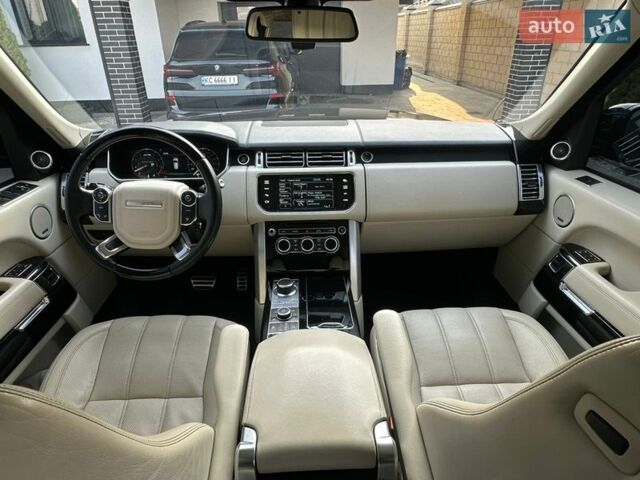 Чорний Ленд Ровер Рендж Ровер, об'ємом двигуна 5 л та пробігом 207 тис. км за 25900 $, фото 18 на Automoto.ua