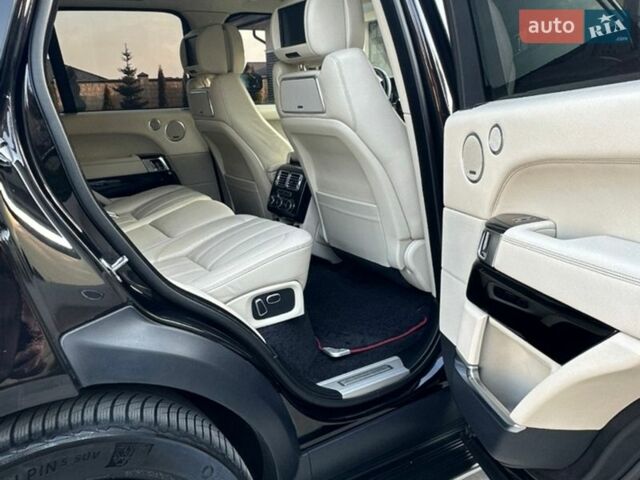 Чорний Ленд Ровер Рендж Ровер, об'ємом двигуна 5 л та пробігом 207 тис. км за 25900 $, фото 22 на Automoto.ua