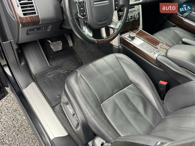 Черный Ленд Ровер Рендж Ровер, объемом двигателя 3 л и пробегом 183 тыс. км за 28900 $, фото 55 на Automoto.ua