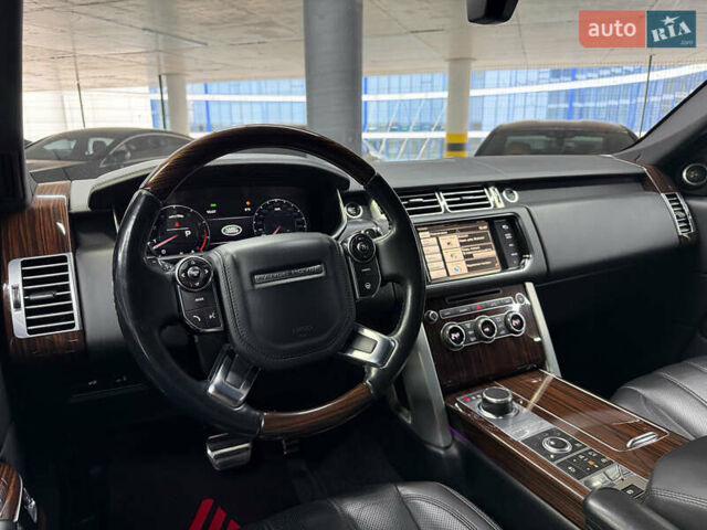 Черный Ленд Ровер Рендж Ровер, объемом двигателя 5 л и пробегом 150 тыс. км за 37500 $, фото 26 на Automoto.ua