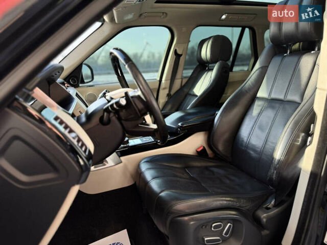 Черный Ленд Ровер Рендж Ровер, объемом двигателя 4.95 л и пробегом 159 тыс. км за 32000 $, фото 16 на Automoto.ua