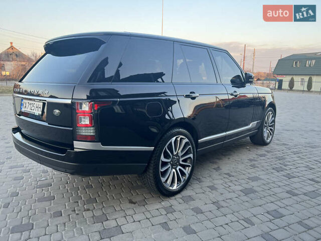 Чорний Ленд Ровер Рендж Ровер, об'ємом двигуна 5 л та пробігом 223 тис. км за 33000 $, фото 10 на Automoto.ua