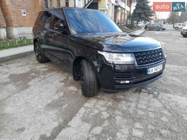 Чорний Ленд Ровер Рендж Ровер, об'ємом двигуна 5 л та пробігом 230 тис. км за 29000 $, фото 76 на Automoto.ua