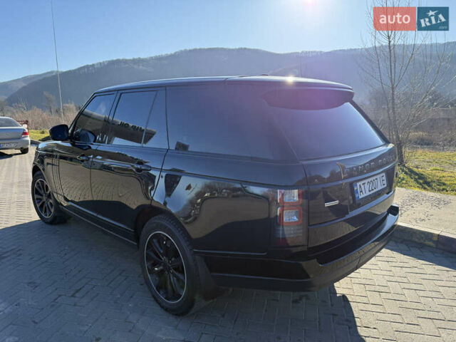 Черный Ленд Ровер Рендж Ровер, объемом двигателя 2.99 л и пробегом 225 тыс. км за 30000 $, фото 11 на Automoto.ua