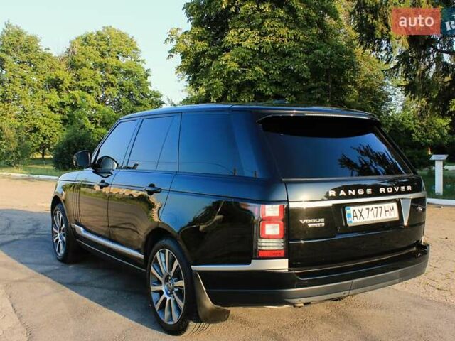 Черный Ленд Ровер Рендж Ровер, объемом двигателя 4.37 л и пробегом 141 тыс. км за 51000 $, фото 11 на Automoto.ua