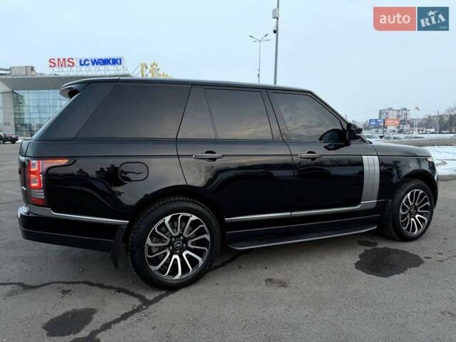 Черный Ленд Ровер Рендж Ровер, объемом двигателя 4.37 л и пробегом 207 тыс. км за 31500 $, фото 24 на Automoto.ua