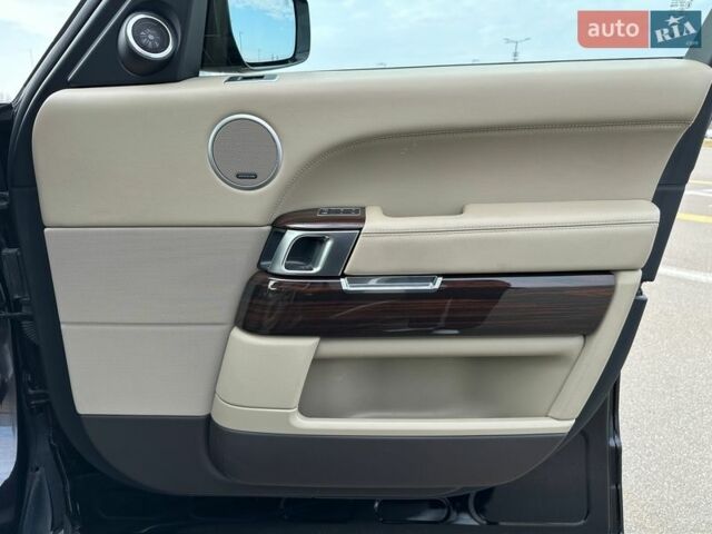 Черный Ленд Ровер Рендж Ровер, объемом двигателя 5 л и пробегом 52 тыс. км за 37800 $, фото 29 на Automoto.ua