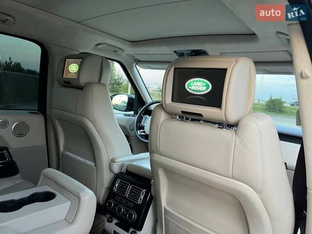 Чорний Ленд Ровер Рендж Ровер, об'ємом двигуна 5 л та пробігом 248 тис. км за 35000 $, фото 24 на Automoto.ua