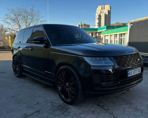 Черный Ленд Ровер Рендж Ровер, объемом двигателя 4.37 л и пробегом 227 тыс. км за 40000 $, фото 8 на Automoto.ua
