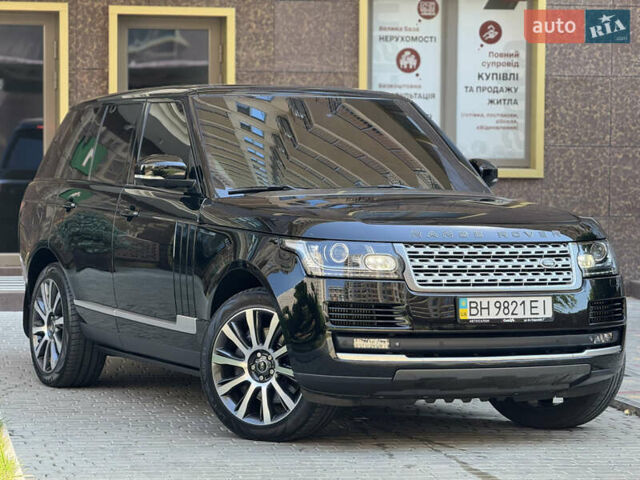 Ленд Ровер Рендж Ровер 2013 в Одессе на Automoto.ua Черный Ленд Ровер Рендж Ровер, объемом двигателя 4.4 л и пробегом 109 тыс. км за 44000 $, фото 7 на Automoto.ua