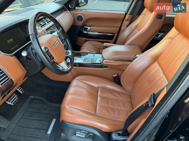 Черный Ленд Ровер Рендж Ровер, объемом двигателя 5 л и пробегом 77 тыс. км за 39999 $, фото 31 на Automoto.ua