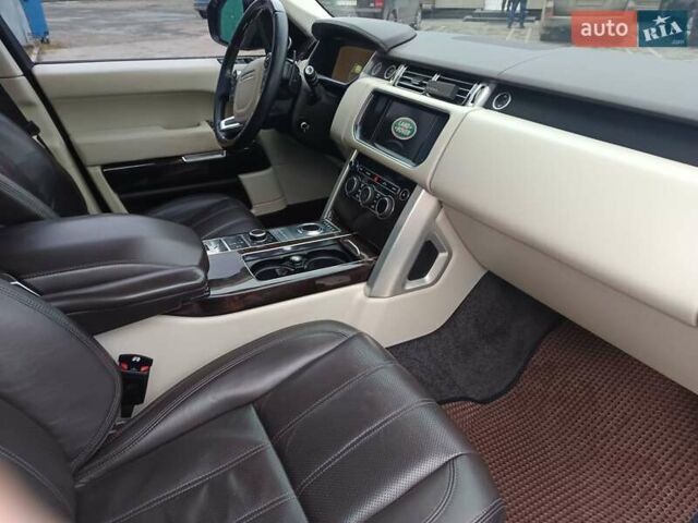 Чорний Ленд Ровер Рендж Ровер, об'ємом двигуна 4.37 л та пробігом 214 тис. км за 34500 $, фото 10 на Automoto.ua