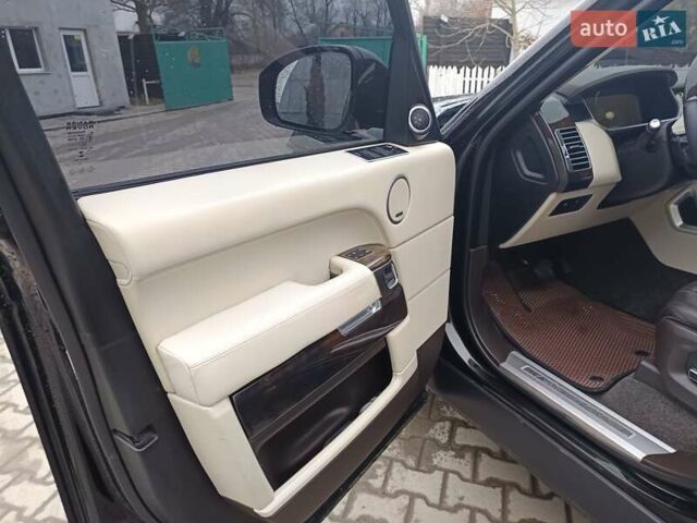 Чорний Ленд Ровер Рендж Ровер, об'ємом двигуна 4.37 л та пробігом 214 тис. км за 34500 $, фото 19 на Automoto.ua