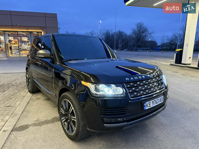 Чорний Ленд Ровер Рендж Ровер, об'ємом двигуна 4.4 л та пробігом 151 тис. км за 41900 $, фото 10 на Automoto.ua