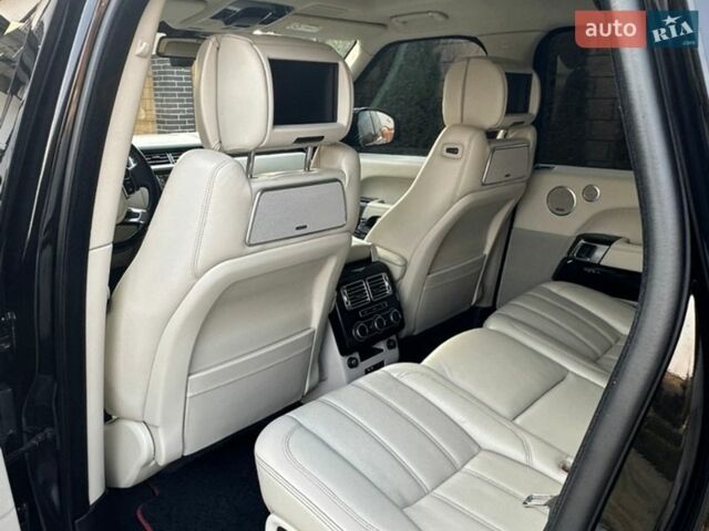 Чорний Ленд Ровер Рендж Ровер, об'ємом двигуна 5 л та пробігом 207 тис. км за 25900 $, фото 38 на Automoto.ua