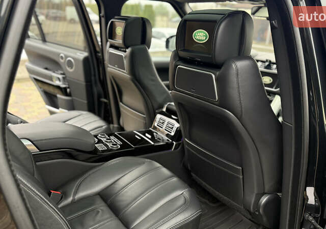 Черный Ленд Ровер Рендж Ровер, объемом двигателя 5 л и пробегом 150 тыс. км за 39800 $, фото 11 на Automoto.ua