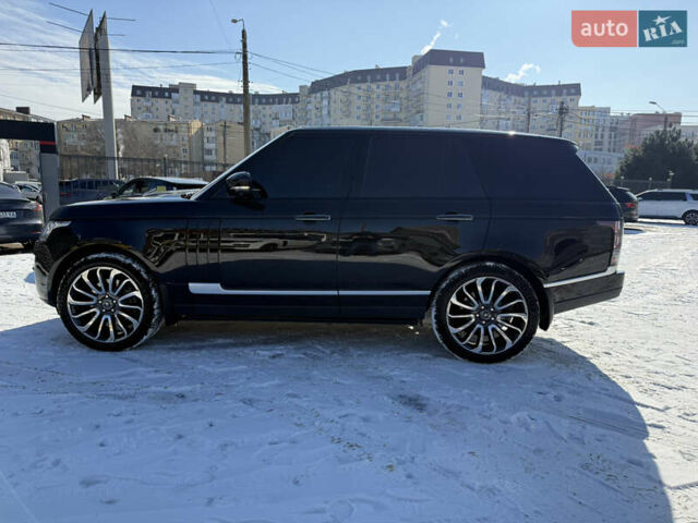 Черный Ленд Ровер Рендж Ровер, объемом двигателя 5 л и пробегом 102 тыс. км за 33500 $, фото 8 на Automoto.ua