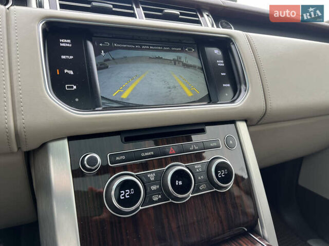 Чорний Ленд Ровер Рендж Ровер, об'ємом двигуна 5 л та пробігом 139 тис. км за 24900 $, фото 9 на Automoto.ua