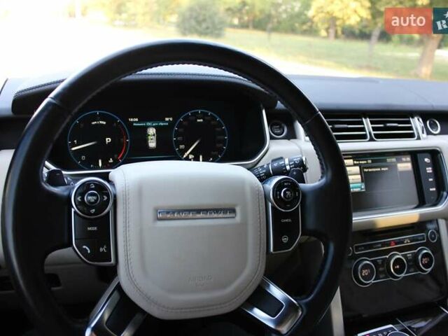 Черный Ленд Ровер Рендж Ровер, объемом двигателя 4.37 л и пробегом 141 тыс. км за 51000 $, фото 26 на Automoto.ua