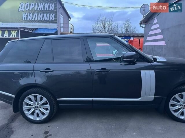 Чорний Ленд Ровер Рендж Ровер, об'ємом двигуна 4.37 л та пробігом 198 тис. км за 34000 $, фото 3 на Automoto.ua