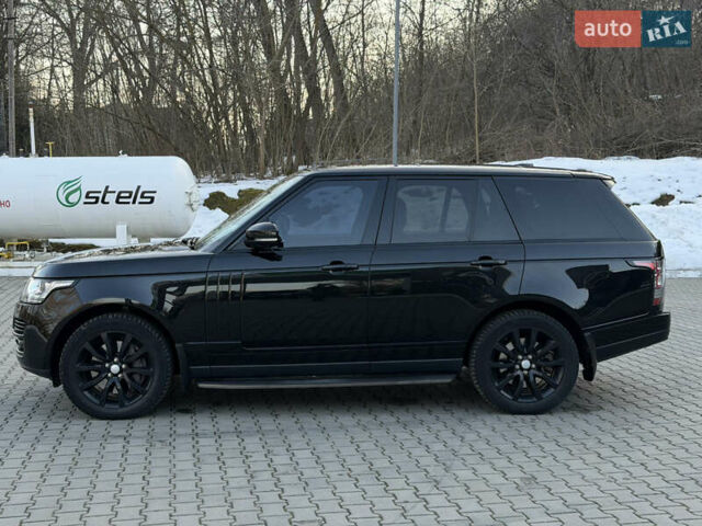 Черный Ленд Ровер Рендж Ровер, объемом двигателя 4.37 л и пробегом 200 тыс. км за 36500 $, фото 8 на Automoto.ua