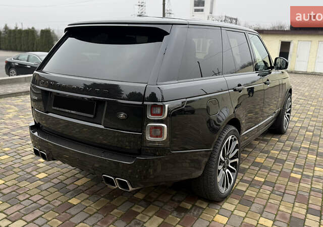 Черный Ленд Ровер Рендж Ровер, объемом двигателя 5 л и пробегом 150 тыс. км за 39800 $, фото 1 на Automoto.ua