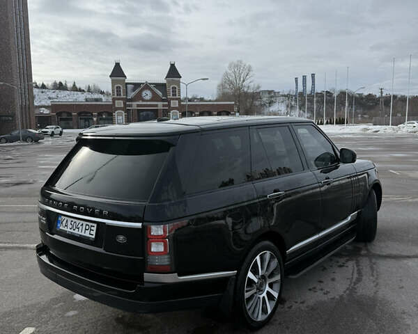 Черный Ленд Ровер Рендж Ровер, объемом двигателя 5 л и пробегом 250 тыс. км за 25000 $, фото 3 на Automoto.ua
