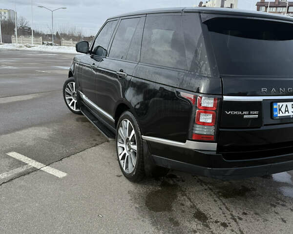 Черный Ленд Ровер Рендж Ровер, объемом двигателя 5 л и пробегом 250 тыс. км за 25000 $, фото 7 на Automoto.ua