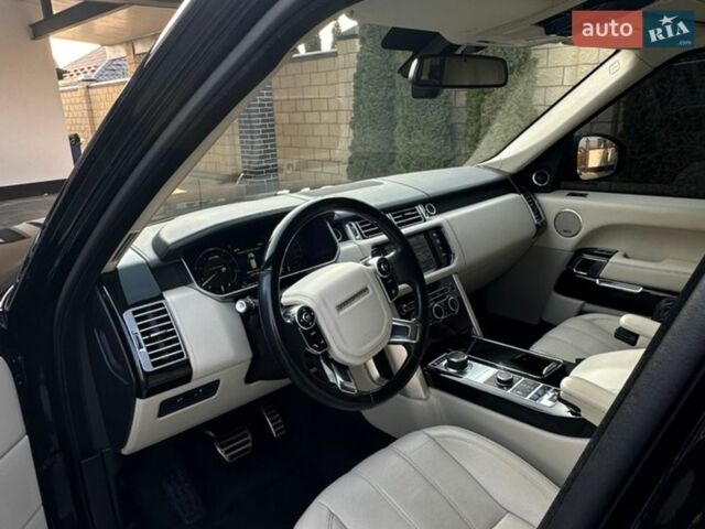 Чорний Ленд Ровер Рендж Ровер, об'ємом двигуна 5 л та пробігом 207 тис. км за 25900 $, фото 26 на Automoto.ua