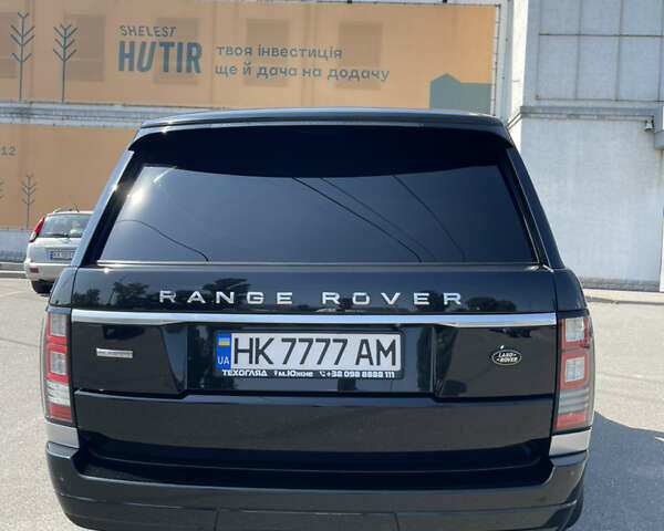 Черный Ленд Ровер Рендж Ровер, объемом двигателя 5 л и пробегом 200 тыс. км за 31000 $, фото 21 на Automoto.ua