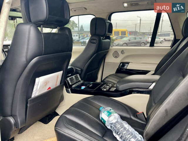 Чорний Ленд Ровер Рендж Ровер, об'ємом двигуна 5 л та пробігом 93 тис. км за 40000 $, фото 28 на Automoto.ua