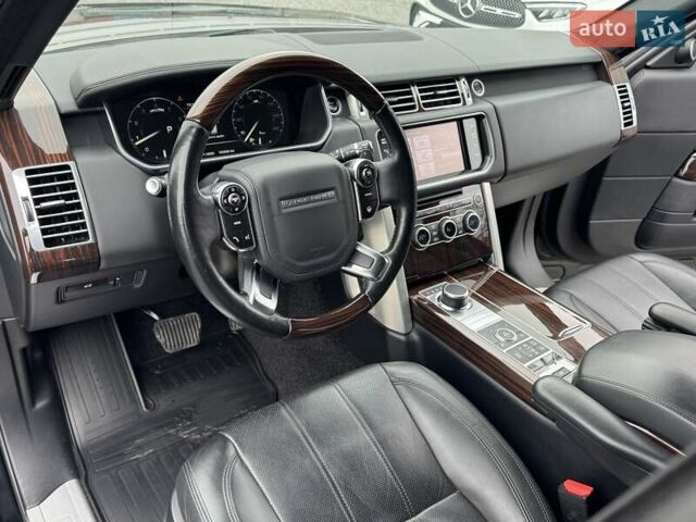 Черный Ленд Ровер Рендж Ровер, объемом двигателя 3 л и пробегом 183 тыс. км за 28900 $, фото 11 на Automoto.ua