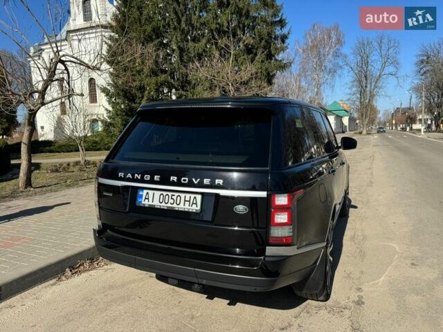 Чорний Ленд Ровер Рендж Ровер, об'ємом двигуна 4.37 л та пробігом 201 тис. км за 29500 $, фото 3 на Automoto.ua