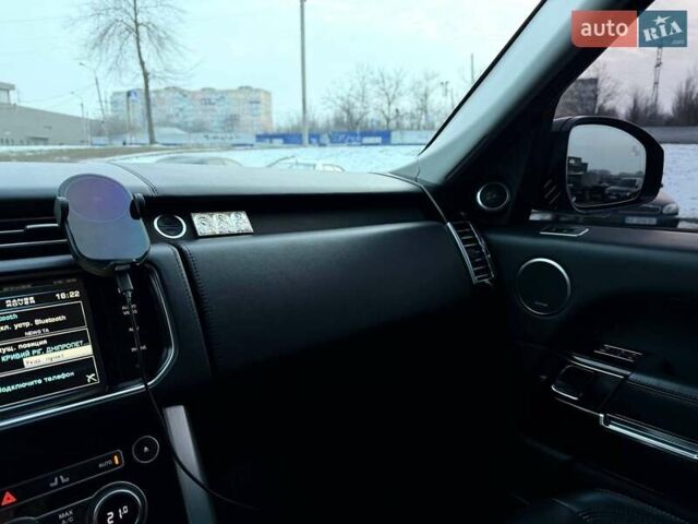 Черный Ленд Ровер Рендж Ровер, объемом двигателя 4.37 л и пробегом 207 тыс. км за 31500 $, фото 84 на Automoto.ua