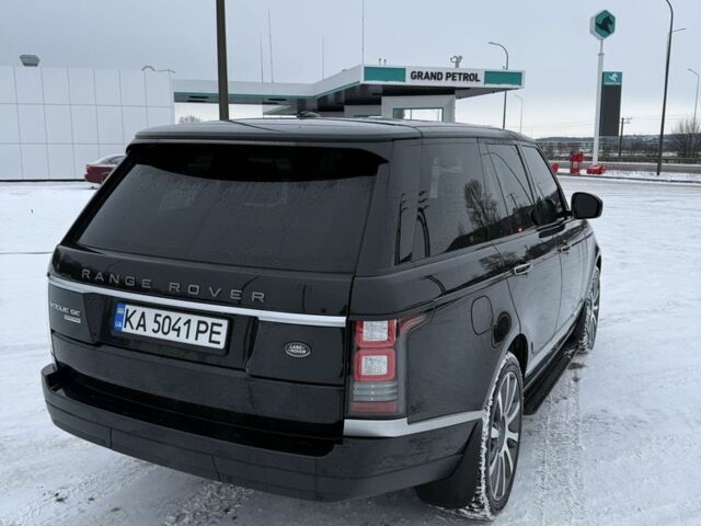 Черный Ленд Ровер Рендж Ровер, объемом двигателя 5 л и пробегом 240 тыс. км за 27500 $, фото 3 на Automoto.ua