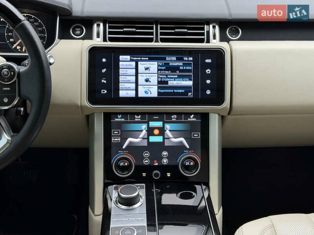 Чорний Ленд Ровер Рендж Ровер, об'ємом двигуна 5 л та пробігом 120 тис. км за 36500 $, фото 28 на Automoto.ua