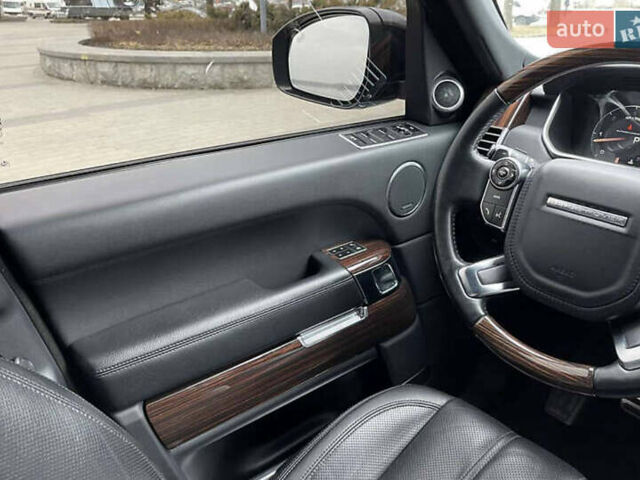 Черный Ленд Ровер Рендж Ровер, объемом двигателя 3 л и пробегом 168 тыс. км за 42000 $, фото 9 на Automoto.ua