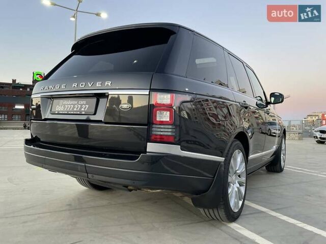 Чорний Ленд Ровер Рендж Ровер, об'ємом двигуна 5 л та пробігом 125 тис. км за 41000 $, фото 57 на Automoto.ua