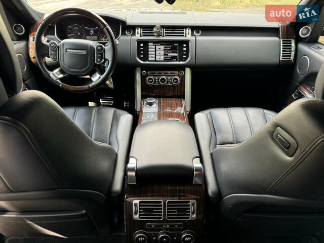 Чорний Ленд Ровер Рендж Ровер, об'ємом двигуна 5 л та пробігом 143 тис. км за 43700 $, фото 8 на Automoto.ua