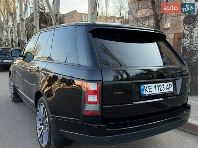 Чорний Ленд Ровер Рендж Ровер, об'ємом двигуна 5 л та пробігом 229 тис. км за 36999 $, фото 4 на Automoto.ua