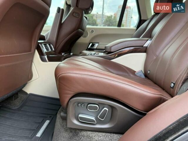 Черный Ленд Ровер Рендж Ровер, объемом двигателя 5 л и пробегом 167 тыс. км за 32999 $, фото 18 на Automoto.ua