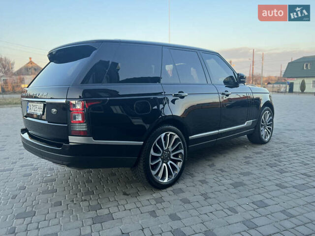 Чорний Ленд Ровер Рендж Ровер, об'ємом двигуна 5 л та пробігом 223 тис. км за 33000 $, фото 9 на Automoto.ua