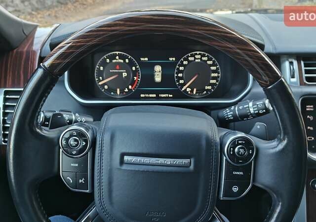 Черный Ленд Ровер Рендж Ровер, объемом двигателя 5 л и пробегом 137 тыс. км за 32000 $, фото 17 на Automoto.ua