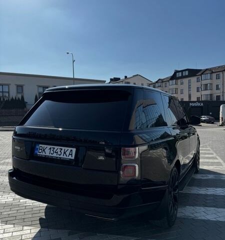 Чорний Ленд Ровер Рендж Ровер, об'ємом двигуна 5 л та пробігом 206 тис. км за 27900 $, фото 6 на Automoto.ua