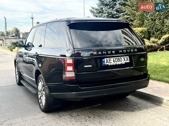 Черный Ленд Ровер Рендж Ровер, объемом двигателя 4.37 л и пробегом 170 тыс. км за 29900 $, фото 1 на Automoto.ua