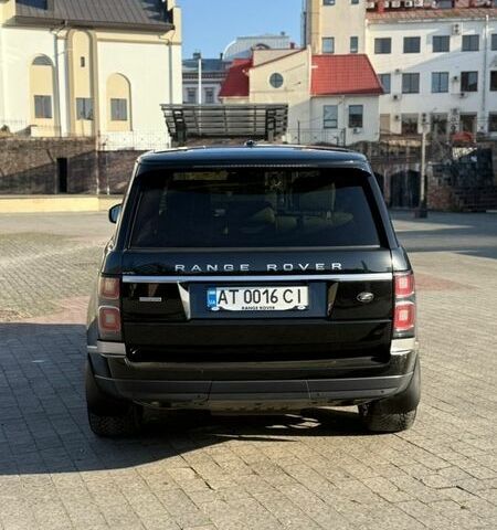 Чорний Ленд Ровер Рендж Ровер, об'ємом двигуна 5 л та пробігом 208 тис. км за 28000 $, фото 4 на Automoto.ua