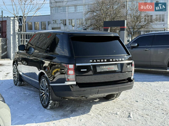 Черный Ленд Ровер Рендж Ровер, объемом двигателя 5 л и пробегом 102 тыс. км за 33500 $, фото 7 на Automoto.ua