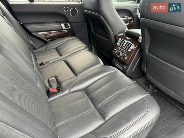 Черный Ленд Ровер Рендж Ровер, объемом двигателя 3 л и пробегом 183 тыс. км за 28900 $, фото 19 на Automoto.ua